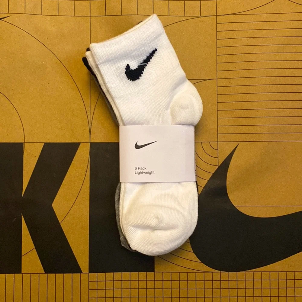 nike ankle socks 3 pairs youth kids XS